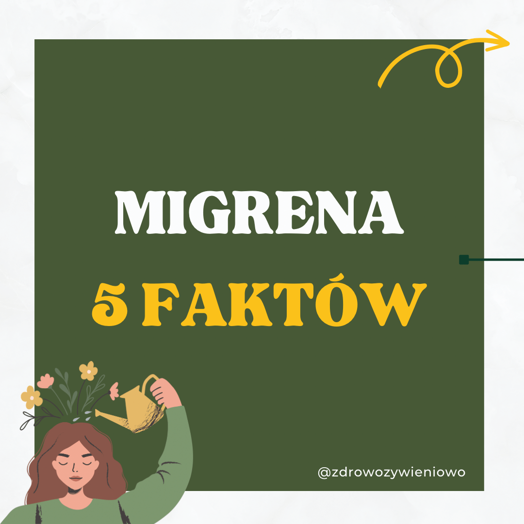 migrena, dieta w migrenach, dietetyk