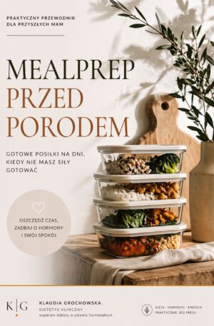 Okładka ebook mealprep przed porodem