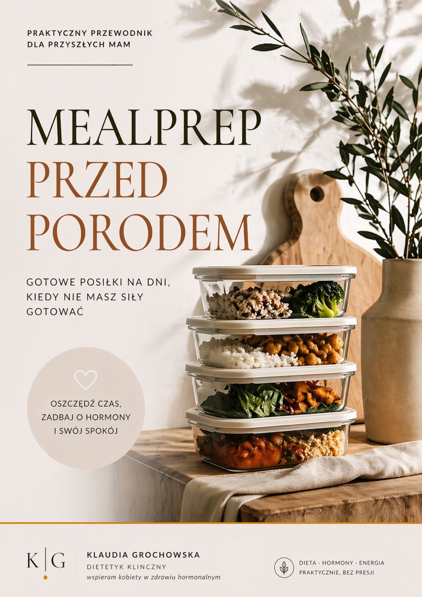 Okładka ebook mealprep przed porodem